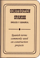 construction spanish book